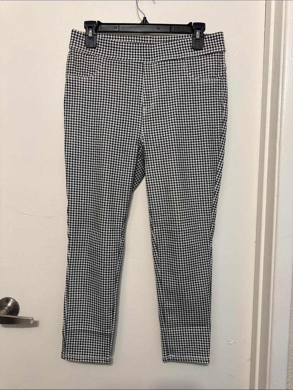 Time and Tru Black & White Houndstooth Trousers